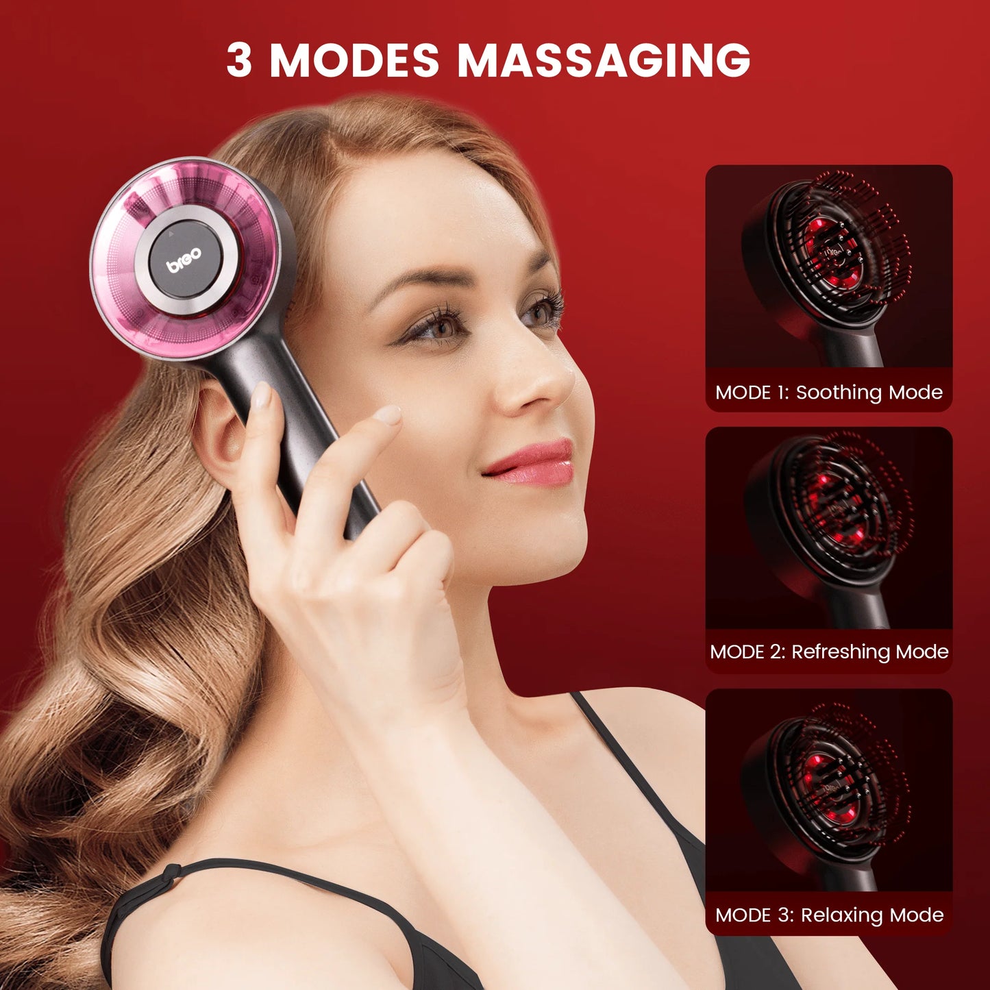 BlissBrush® Breo Brush Scalp Massager